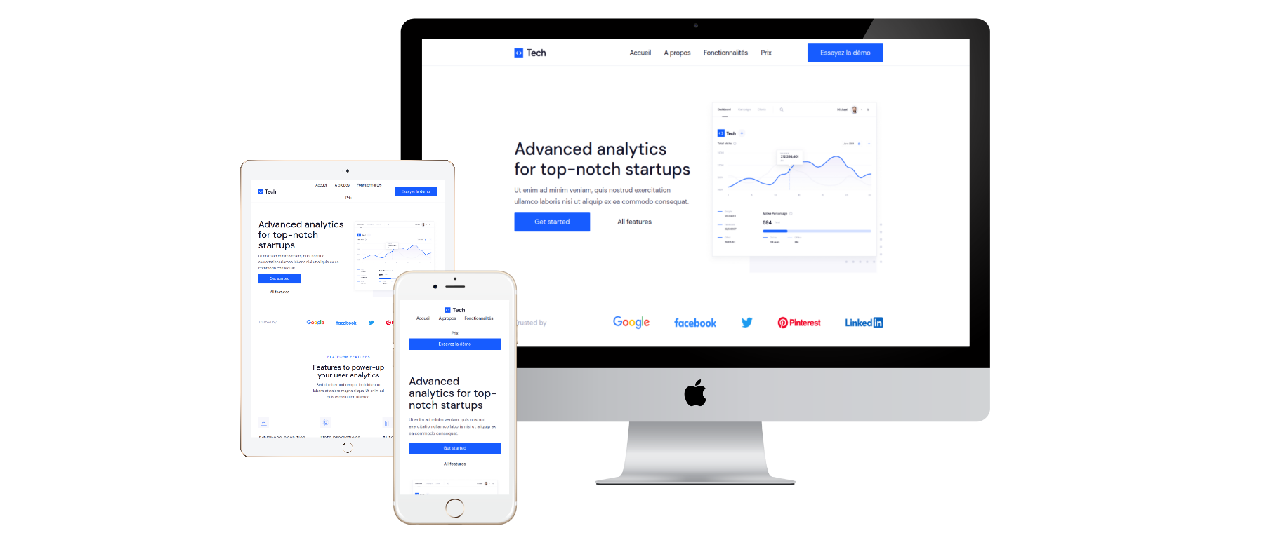 AperÃ§u de la section hÃ©ro